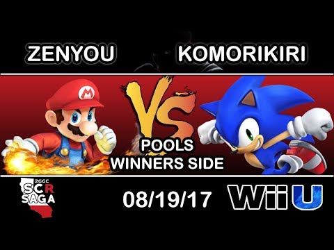 2GGC: SCR Saga - eM | Zenyou (Mario) Vs. 2GG | komorikiri (Sonic) Pools Winners Side