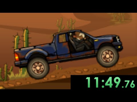 I tried speedrunning Earn To Die and pleasantly obliterated thousands of zombies