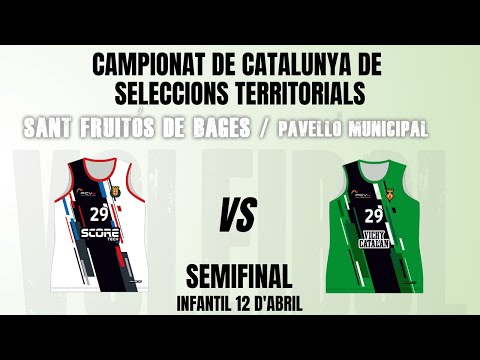CCSSTT 2022 INFANTIL SEMIFINAL INFANTIL FEM - BCN 1 SCORE / LLEIDA VICHY CATALAN