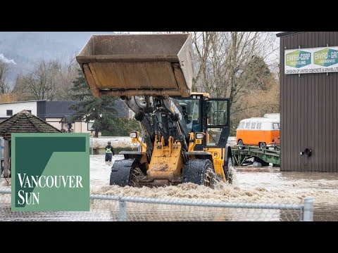 Floodwaters from Nooksack River Move into Abbotsford