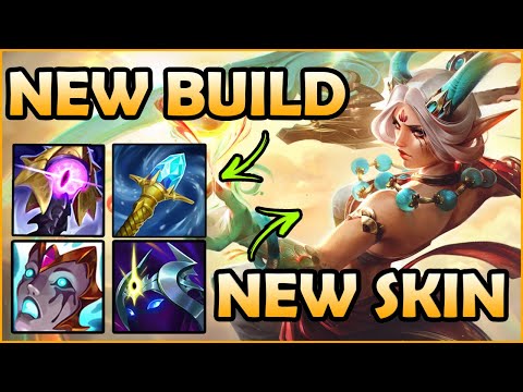 NEW HEAVENSCALE DIANA SKIN AND BUILD - Diana vs Kayn Mid - League of Legends Season 14 Gameplay