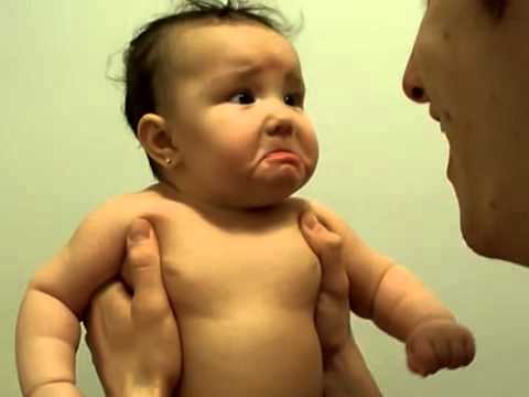 ▶ Funny video scared baby  Must see