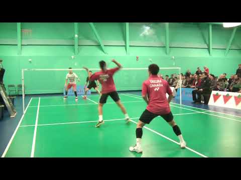 2018 Canadian Nationals - MD QF - Yakura/Ho-Shue [ON] vs Ng/Li [BC] - Part 1