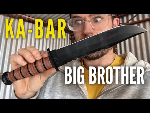 Ka-Bar Big Brother Fighting Utility Knife: The Ultimate Cool Dumb Knife