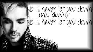 Never Let You Down- Lyrics |Tokio Hotel ♥|