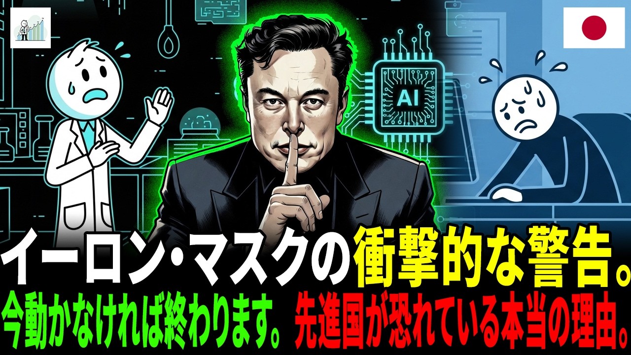 イーロン・マスクが「貧困は消える」と語ったが…先進国が静かに非常事態となった本当の理由。