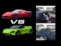 Ferrari SF90 Vs McLaren 765LT Street Testing Dragy Comparison Shorts