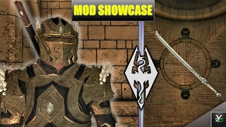 DIAMOND ARMOR AND NIGHTSABERS!!- Modded Xbox Skyrim Mod Showcase