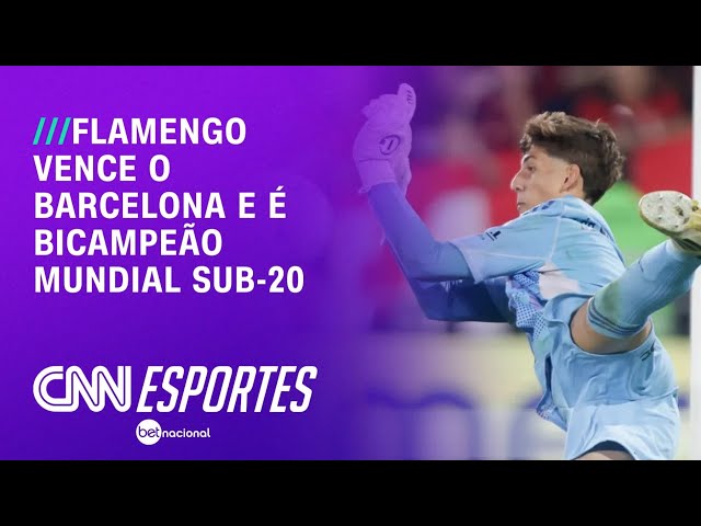 Flamengo vence Barcelona nos pênaltis e é bicampeão do Mundial Sub-20 | CNN PRIME TIME