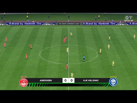 Aberdeen vs HJK (05/10/2023) UEFA Europa Conference League EA FC 24 PS5