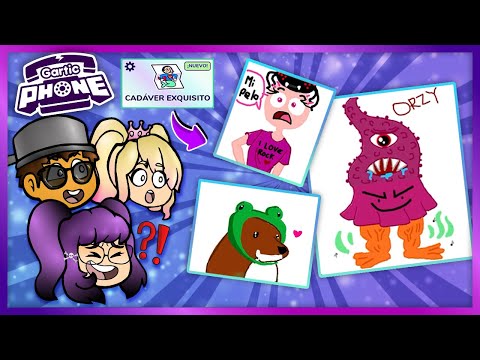 New Super Fun Mode! 😂 🤣 Exquisite Corpse with #TeamScreamer on Gartic Phone