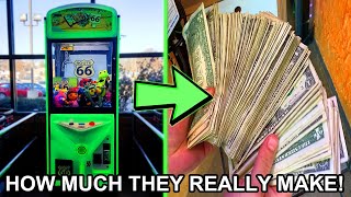 How Much Do Claw Machines Actually Make?!