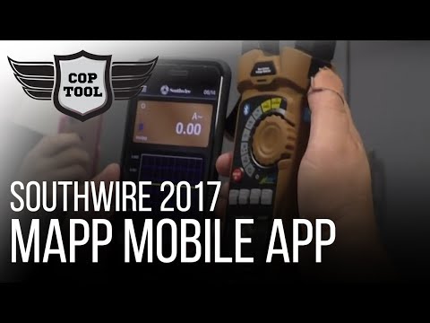 Southwire MApp Mobile App for use with their Bluetooth Clamp & MultiMeters