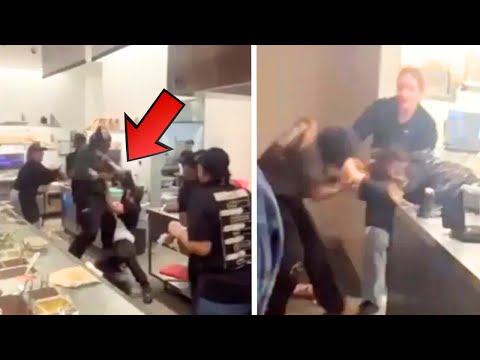 Viral Video Captures Intense Fight at Connecticut Chipotle, Police Probe Underway