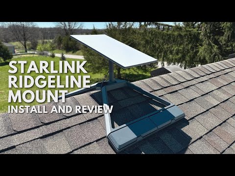 Starlink Ridgeline Mount - In Depth Installation and Review