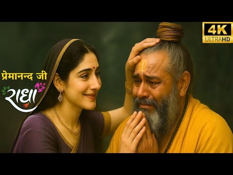 Premanand Ji meets Radha Rani | Premanand Ji Radha Rani First Meeting | AI Short Film #radharani ...