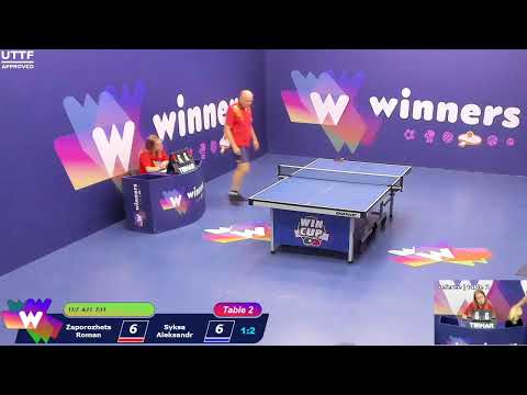 WINners CUP table 2  10.10 Zaporozhets Roman - Syksa Aleksandr  19:30