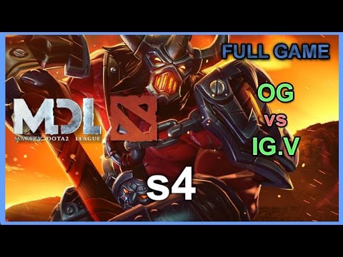 OG s4 Axe vs IG.V | MarsTV Dota 2 League 2016