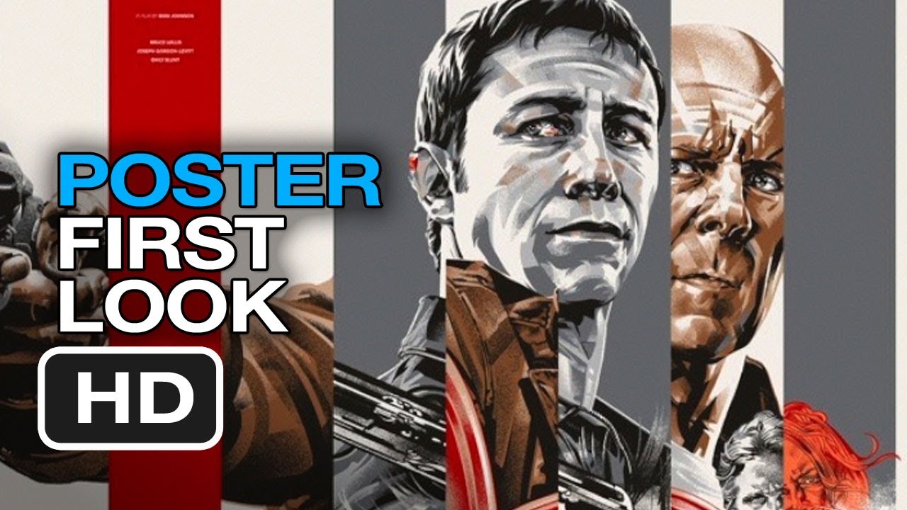 Looper - Mondo Posters (2012) Bruce Willis, Joseph Gordon-Levitt Movie HD
