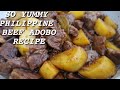 PHILIPPINE BEEF ADOBO RECIPE