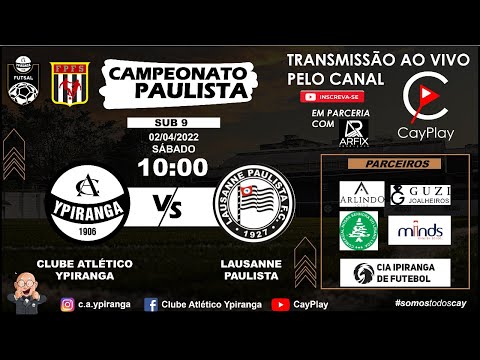 YPIRANGA x LAUSANNE - FUTSAL SUB 9