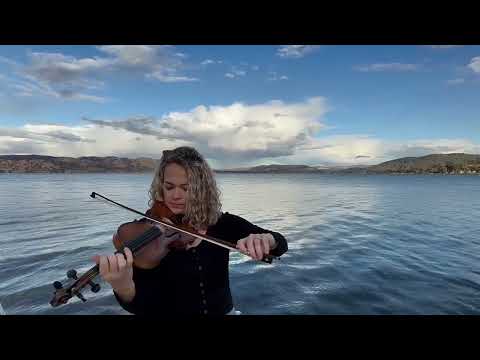 Have you heard "Tree King Creek" by Psychograss? Lefty Fiddler Katrina Nicolayeff plays on the lake