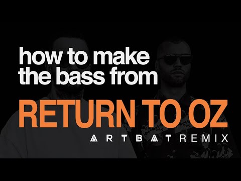 How to make the BASS from ARTBAT's Remix of 'Return to OZ' | Serum Tutorial (Melodic Techno)