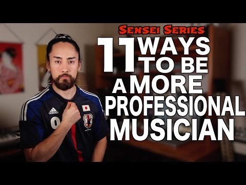 How To Be a More Professional Musician