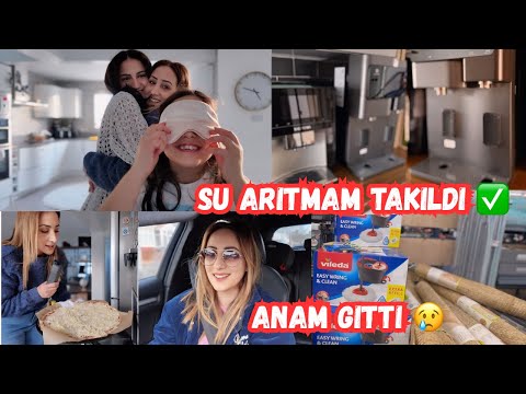 ZOR OLDU AMA SU ARITMAM TAKILDI ✅ ANNEMİ YOLCU ETTİM, MİSAFİR GELDİ BİZDE GÖRMEYE GİTTİK