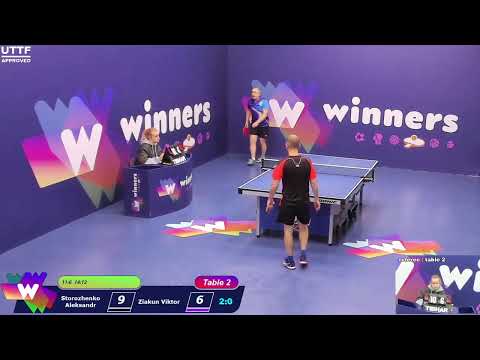 Winners League  17.02.21  Storozhenko Aleksandr -  Ziakun Viktor  20:30