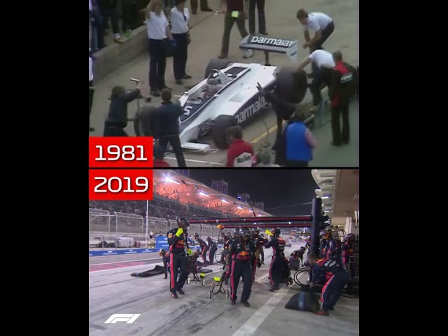 Пит-стоп в 1981 году и 2019 году