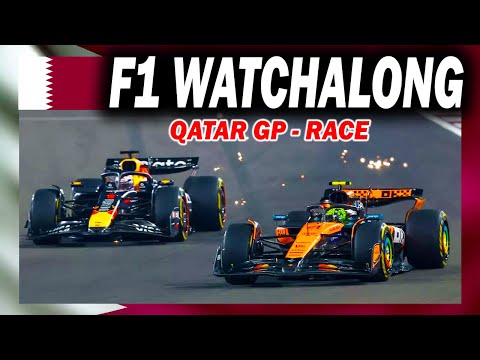 🔴 F1 Watchalong - QATAR GP - RACE - with Commentary & Live Timings