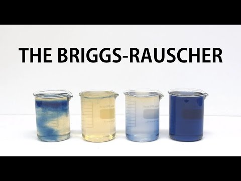 MAGIC WITH SCIENCE: Color Changing Chemicals- Oscillation:- The Briggs Rauscher Reaction (Chemistry)