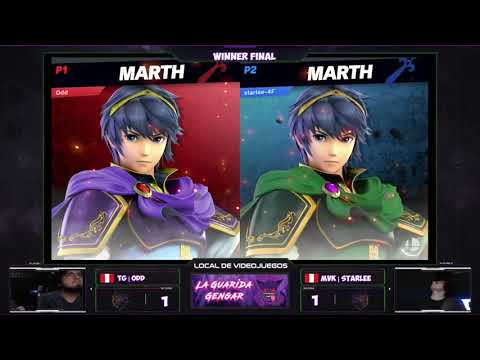 Super Smash Bros Ultimate Odd Vs Starlee Winners Final - Ultimate Arena TG Tournament #1