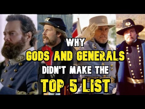 Why Gods and Generals DIDN'T make the Top 5 List