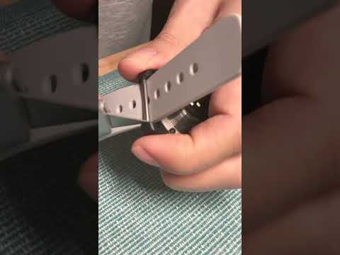 Remove GARMIN Fenix 7s spring bar pins