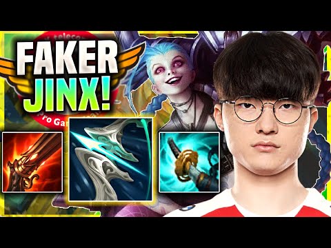 FAKER IS READY FOR JINX! - T1 Faker Plays Jinx ADC vs Kai'sa! | Season 11