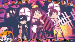 【進撃のMMD】りばいちゃんズでHappy Halloween【Attack on Titan MMD】