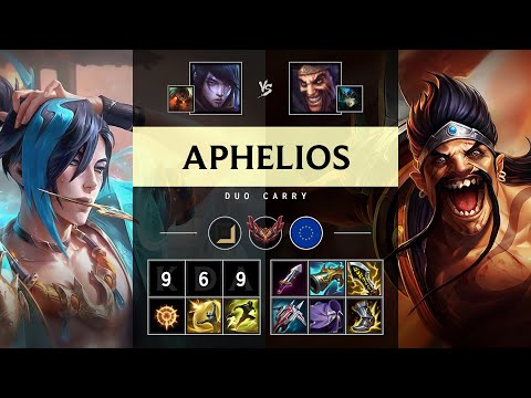 Aphelios ADC vs Draven - EUW Grandmaster Patch 25.18