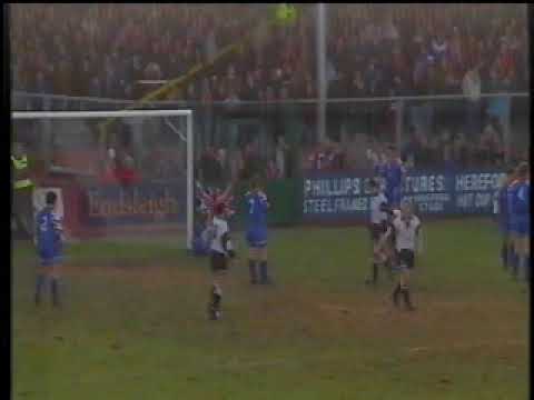 Hereford United 1-2 Crewe Alexandra | 22nd January 1994