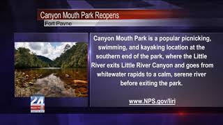 Canyon Mouth Park Reopens