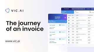 The Journey of an Invoice with Vic.ai