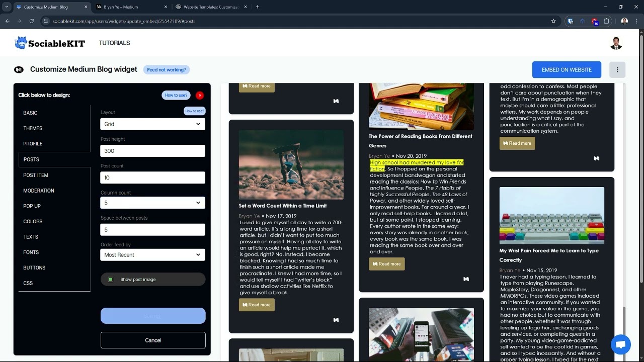 Medium Blog video tutorial thumbnail