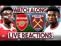 Arsenal v West Ham LIVE Watch Along!! | Premier League | #ARSWHU