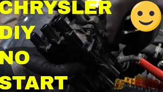 Change/Replace Coil, Distributor, Cam&Crank Sensors on Chrysler 3.5 V6 Engine