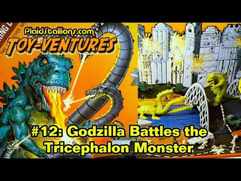 Toy-Ventures 12: Godzilla Battles the Tricephalon Monster