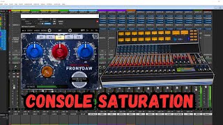 Get Analog Console Saturation In Your Daw For Just $16 With Frontdaw 3!