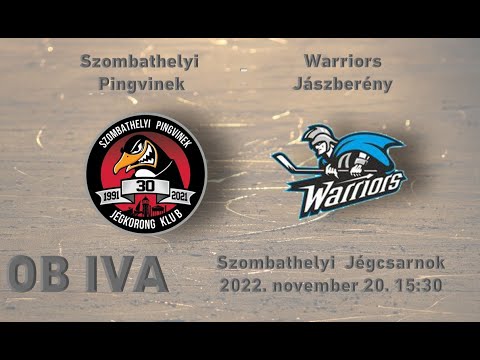 OBIVA 10 Szombathelyi Pingvinek - Warriors Jászberény (élő közvetítés)