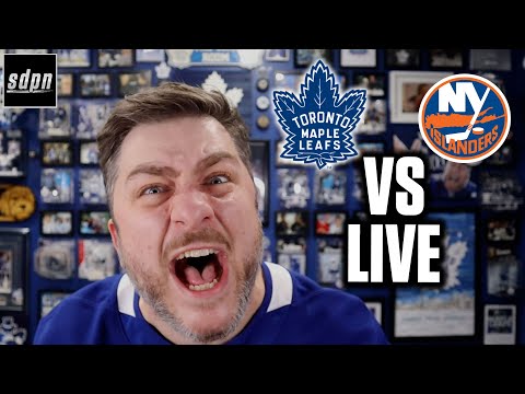 Toronto Maple Leafs vs New York Islanders LIVE w/ Steve Dangle