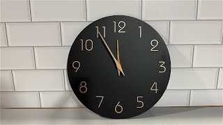 Mosewa 10 inch Battery Operated Wall Clock